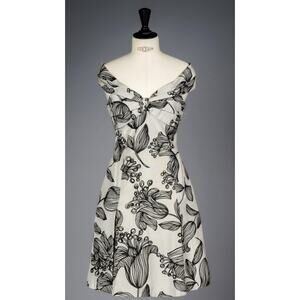 Moschino Cheap & Chic off the Shoulder floral Dress